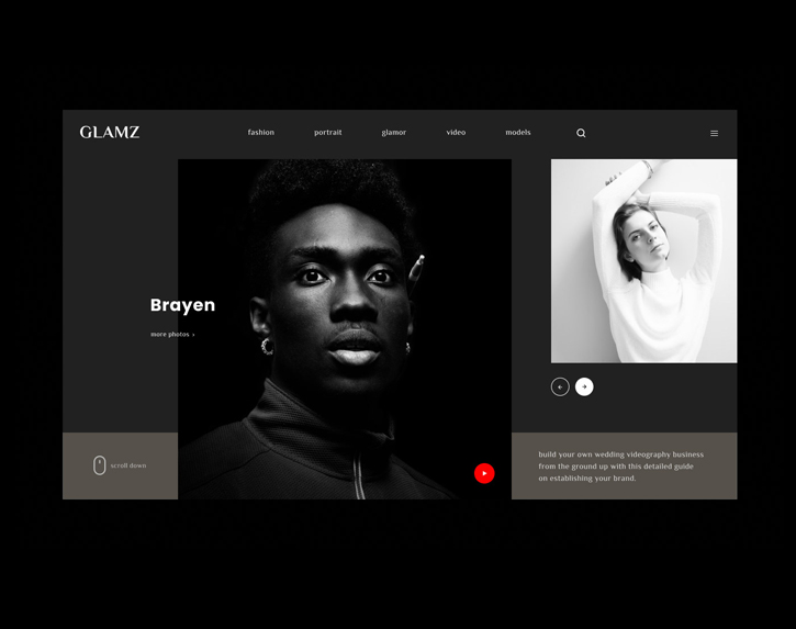 Glamz - UI UX Design