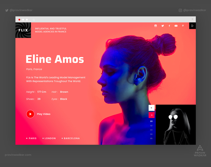 Flix - UI UX Design